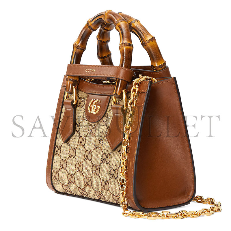 G*u*i diana crystals small tote bag 707449 21hrg 2687 (20*16*10cm)